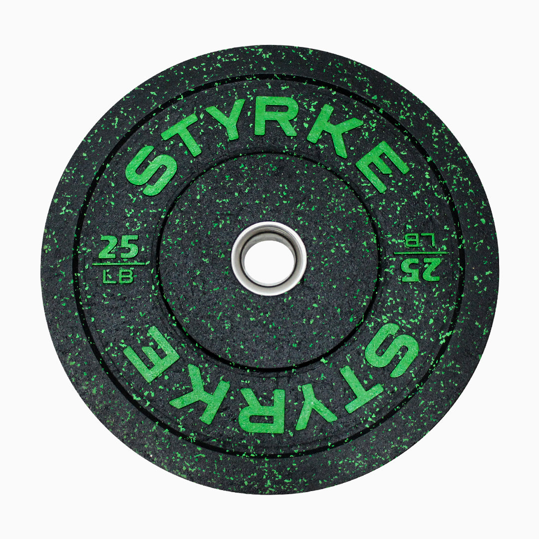 Disco OlimpicoSTYRKE H-Temp 25lbVerde