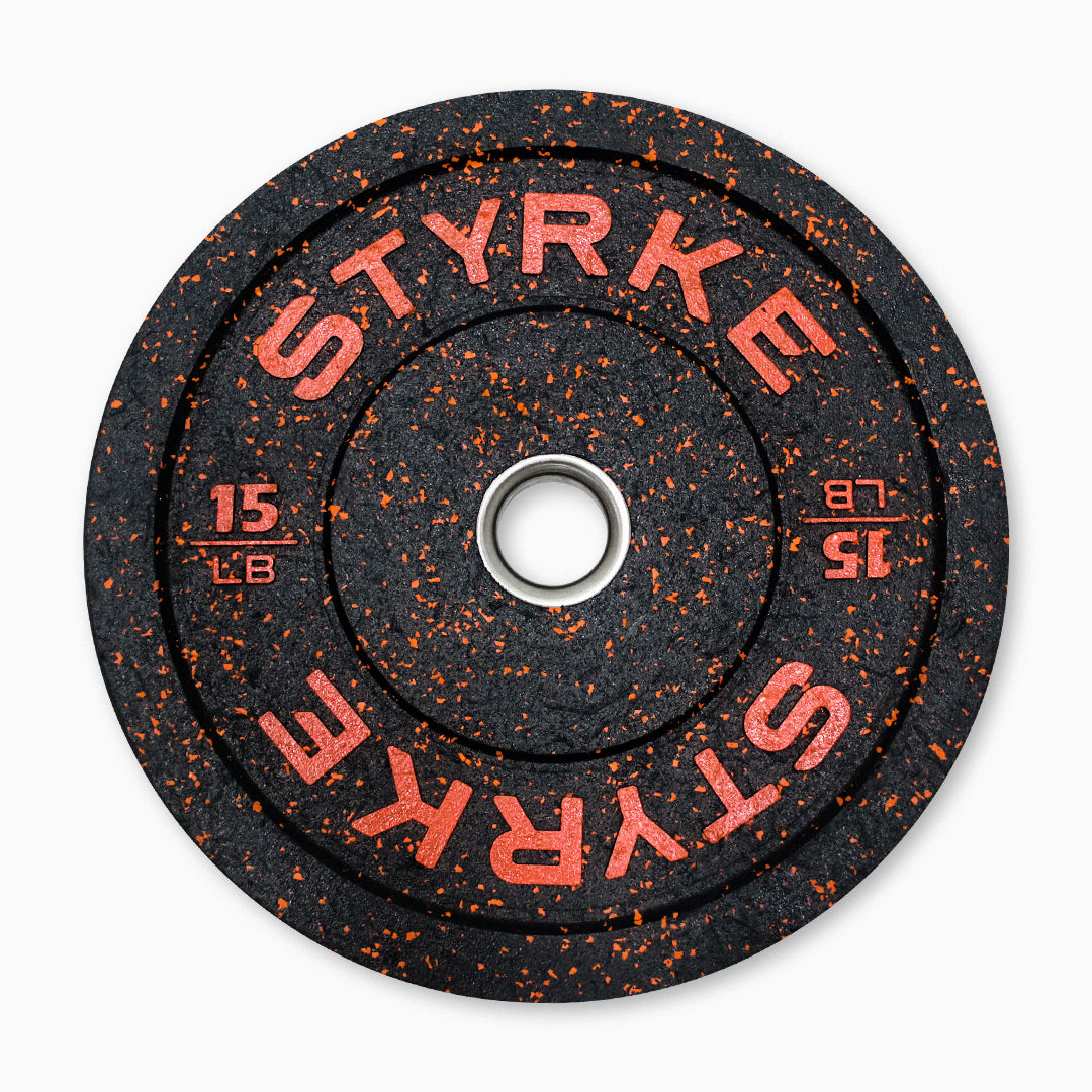 Disco OlimpicoSTYRKE H-Temp 15lbNaranja