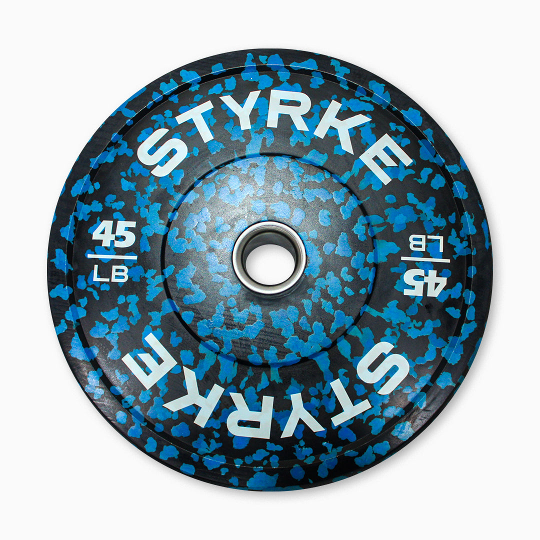 Disco OlimpicoSTYRKE Alpha Flekos45lb Azul