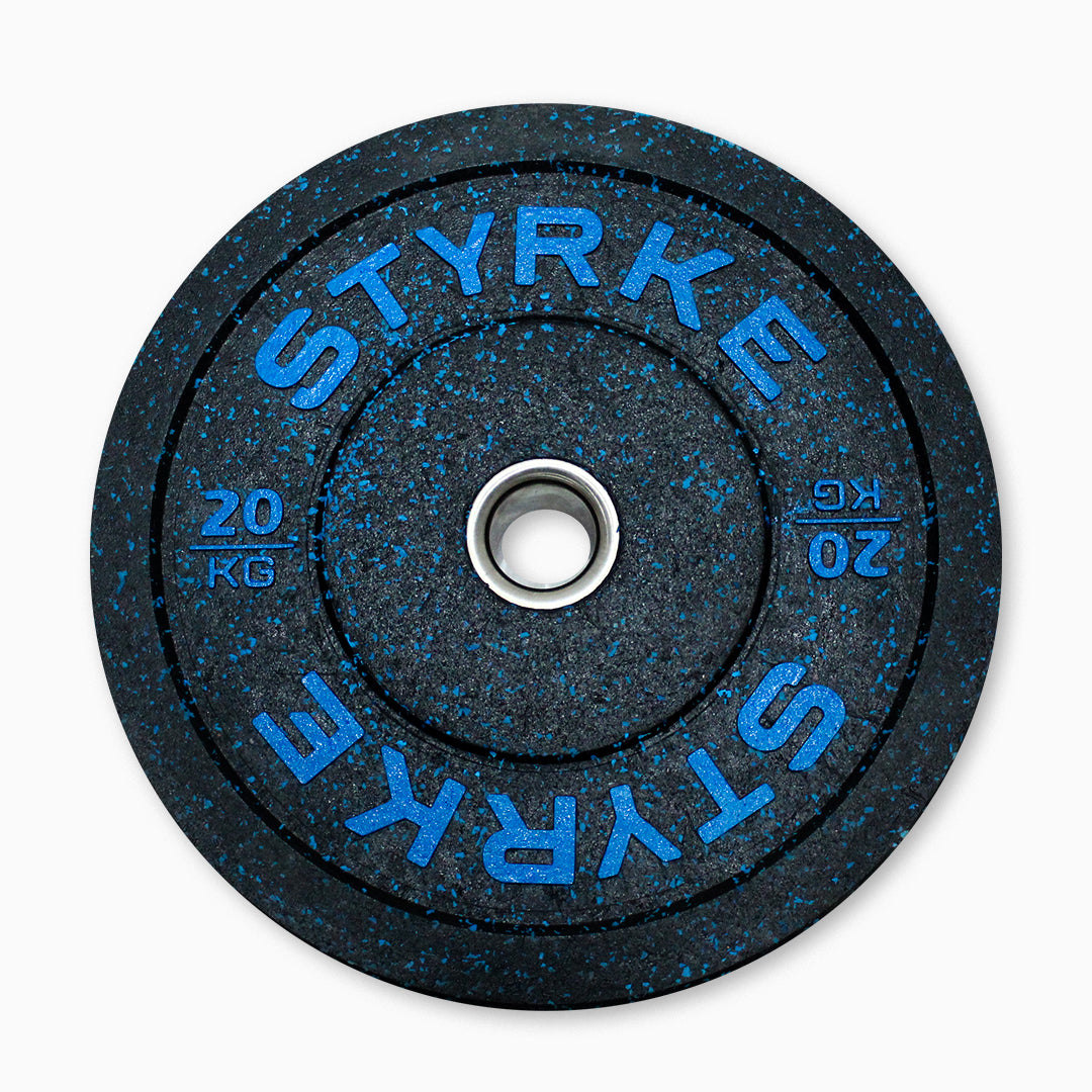 Disco OlimpicoSTYRKE H-Temp 20kg Azul