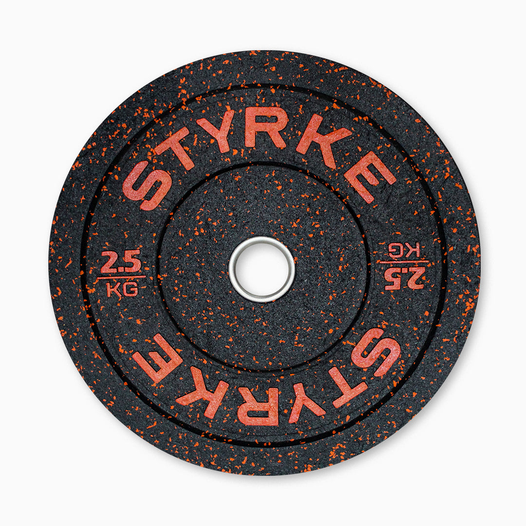 Disco OlimpicoSTYRKE H-Temp 2.5kg Naranja