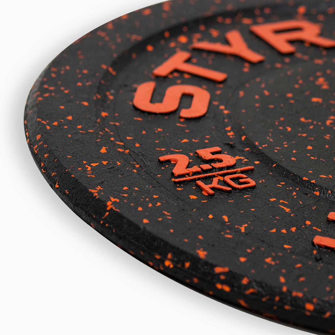 Disco OlimpicoSTYRKE H-Temp 2.5kg Naranja