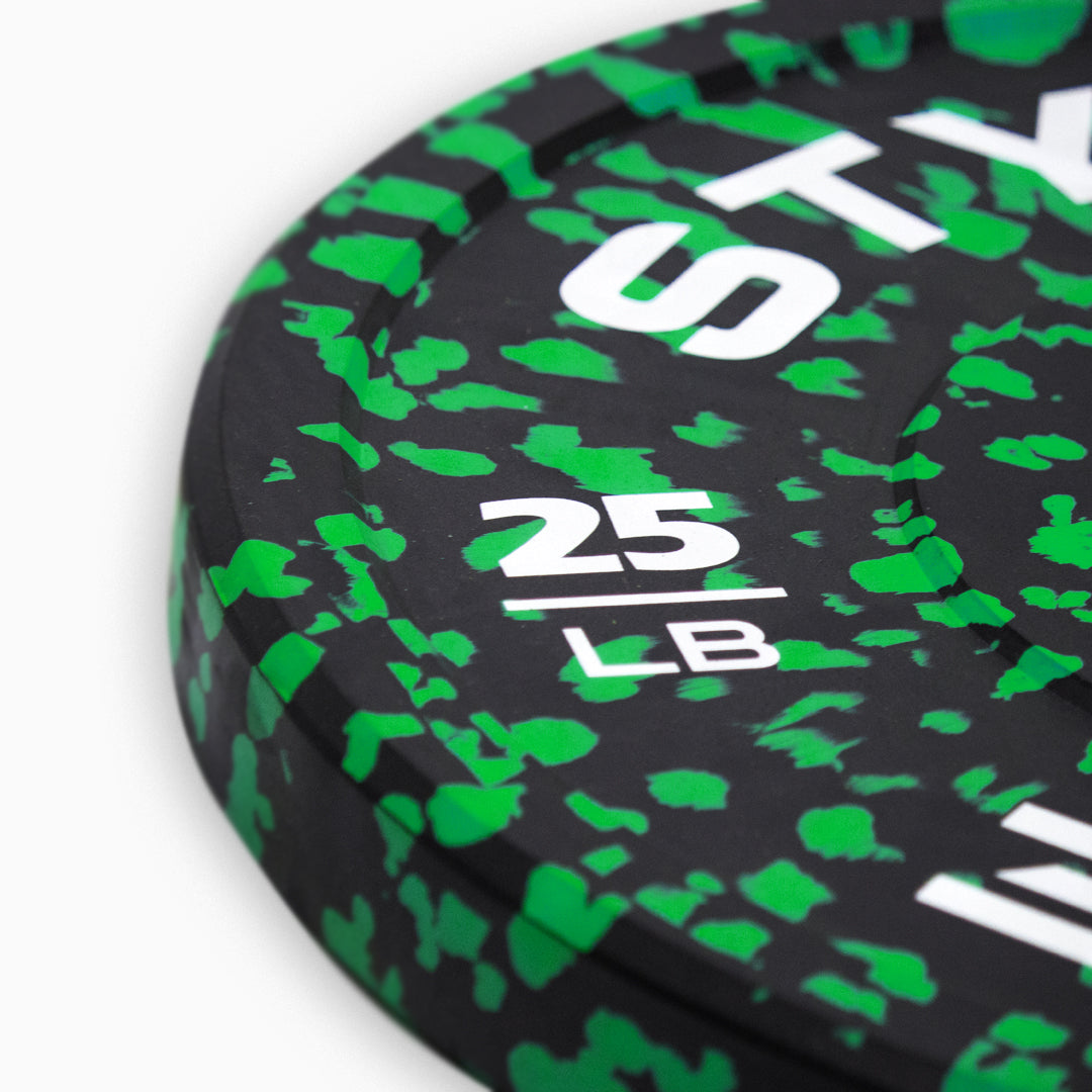 Disco OlimpicoSTYRKE Alpha Flekos25lb Verde