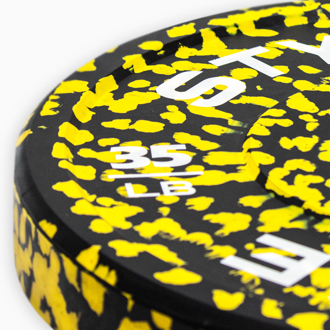 Disco OlimpicoSTYRKE Alpha Flekos35lb Amarillo