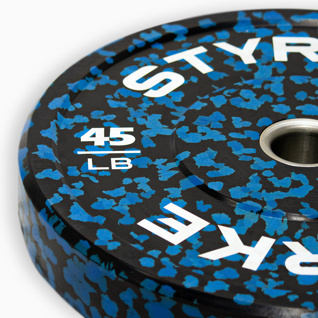 Disco OlimpicoSTYRKE Alpha Flekos45lb Azul