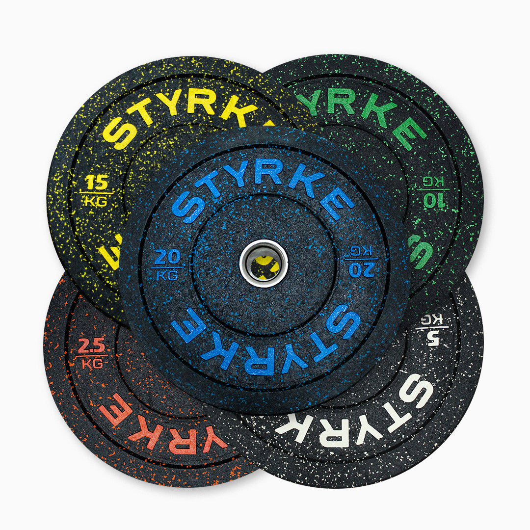 Disco OlimpicoSTYRKE H-Temp 2.5kg Naranja