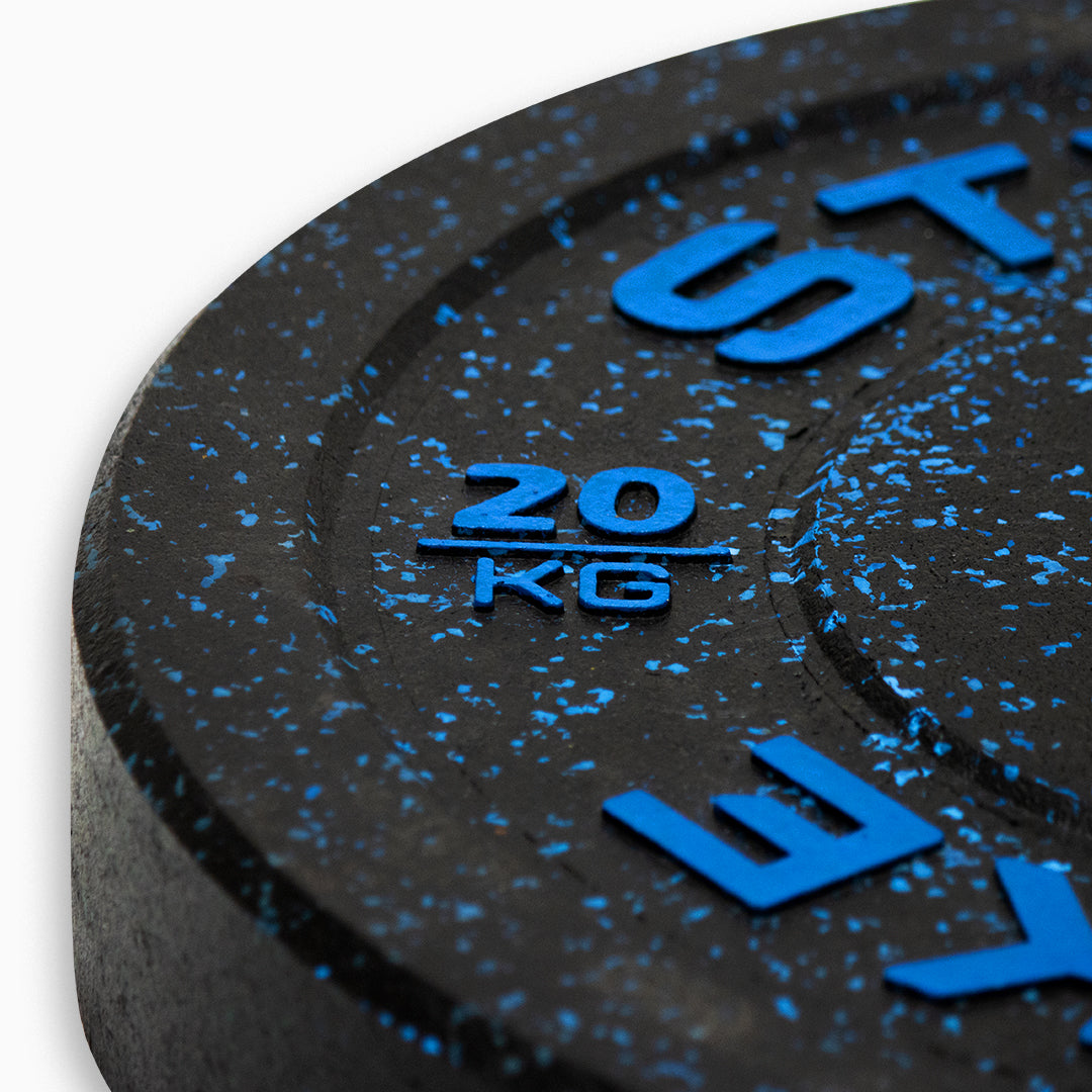 Disco OlimpicoSTYRKE H-Temp 20kg Azul