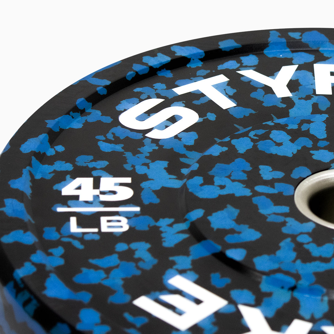 Disco OlimpicoSTYRKE Alpha Flekos45lb Azul