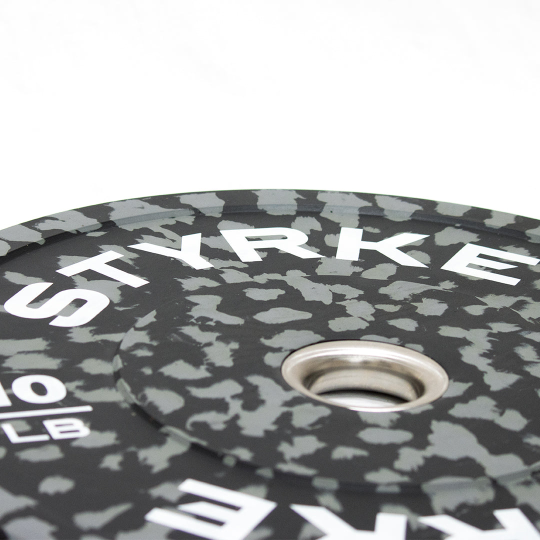 Disco OlimpicoSTYRKE Alpha Flekos10lb Gris